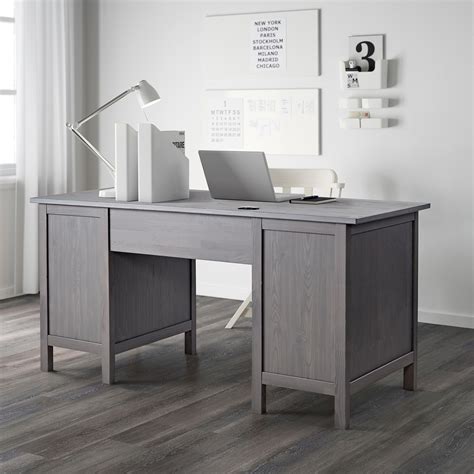 Article Number 004. . Ikea gray desk